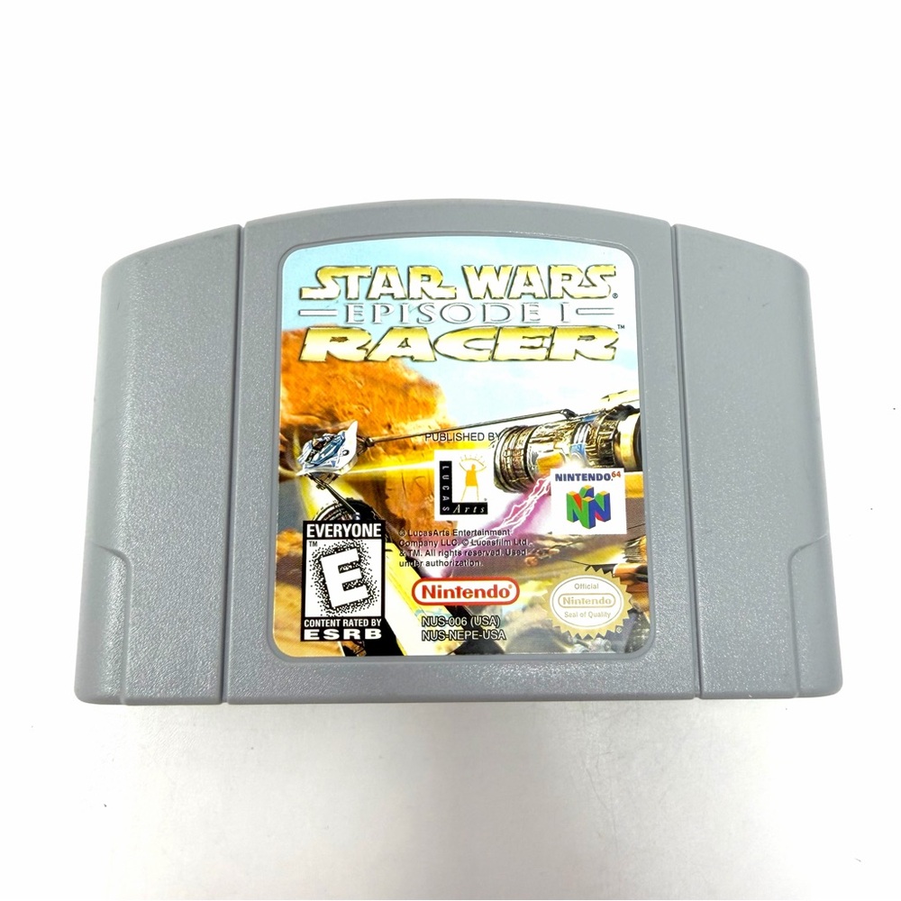 Star Wars Episode 1 Racer Nintendo 64 Game Cartridge Only Authentic N64 Tested